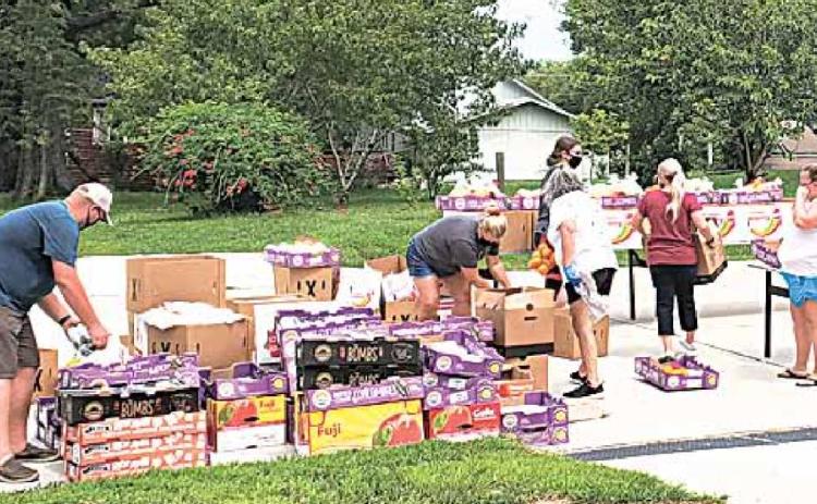 Food Bank visit