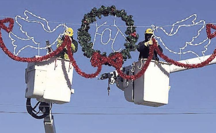 Table Rock getting dressed for the Holidays