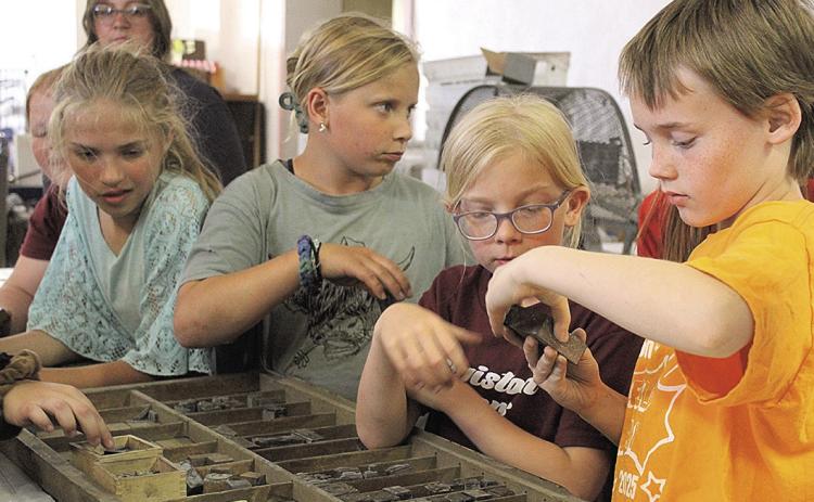 Lewiston 4th Grade takes on Pawnee County History