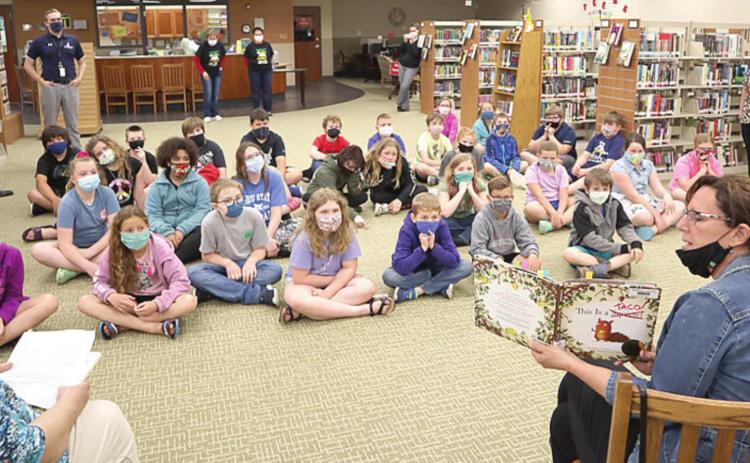 HTRS kids receive their Golden Sower Awards