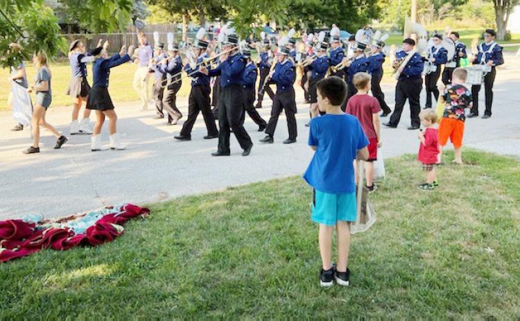 Local Schools March in the Johnson County Fair Parade