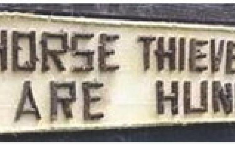 The horse thieves of Table Rock