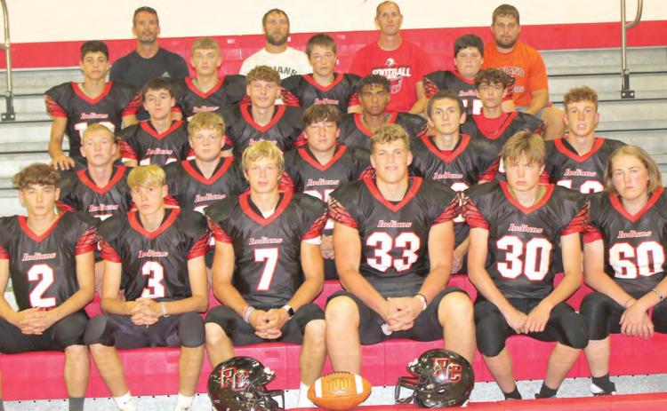 Members of the 2021 Pawnee City Football team