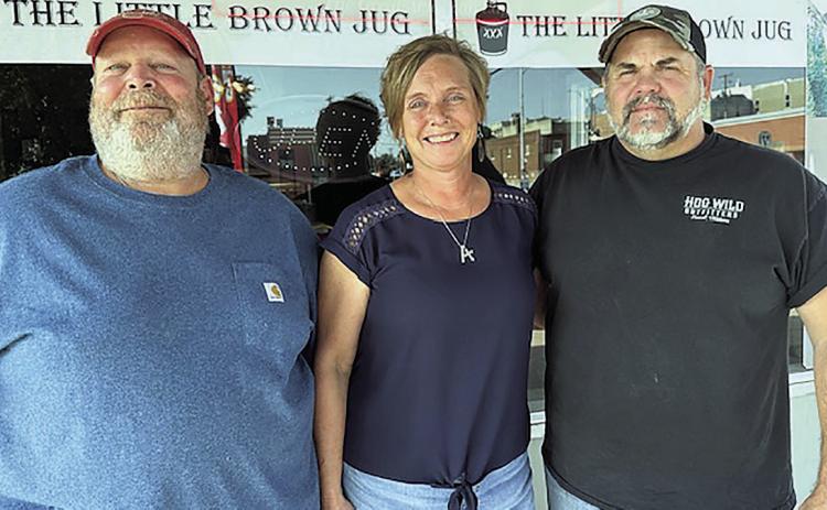 From Left Mark Blecha, Angie Hunt, Jamie Kramer