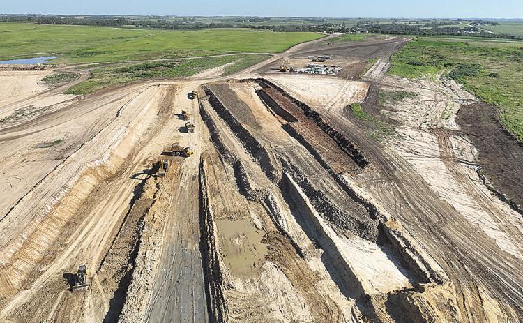 An aerial view of the site of the mine Photo courtesy of NioCorp