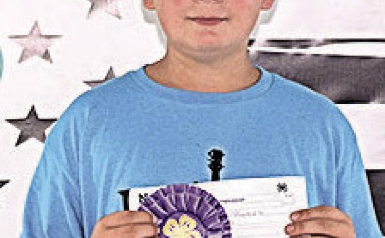 Allen Sasse – Purple Champion Poultry Showman-Junior Division