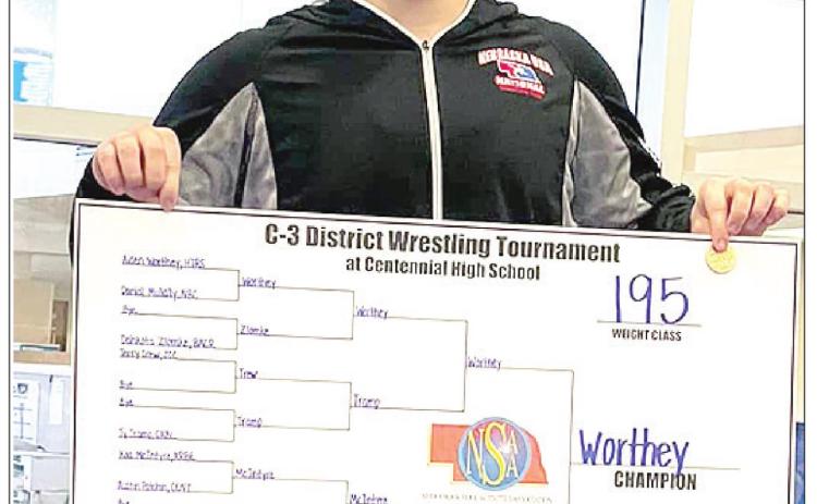 Worthey heads to State Wrestling