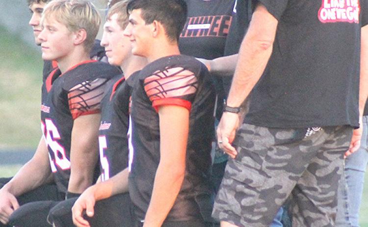 Paula Jasa/Republican SENIOR NIGHT - The Pawnee City Indian football team held their Parent/Senior night on Friday against Parkview in an exciting 18-13 victory. See page 6.