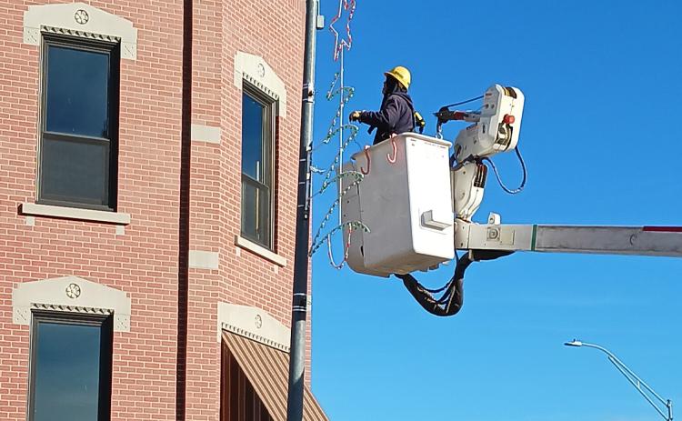 Table Rock getting dressed for the Holidays