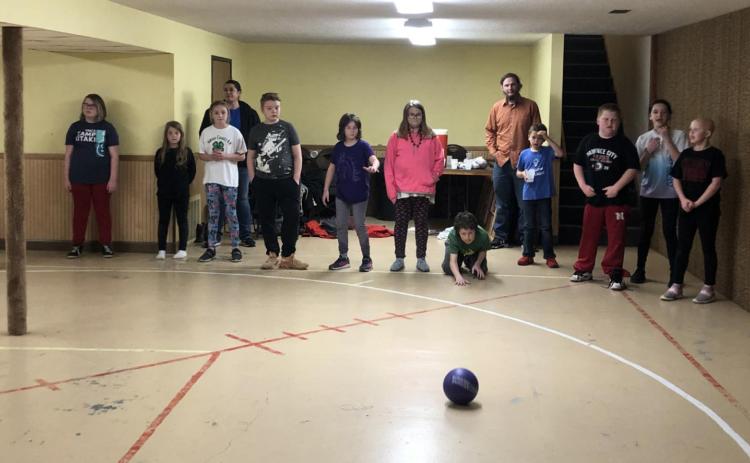 Photo from the Dodgeball competition