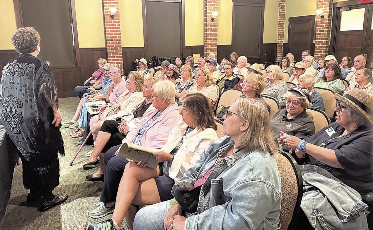 Sherry Winkinhofer was speaker at Gilmore Car Museum in Michigan
