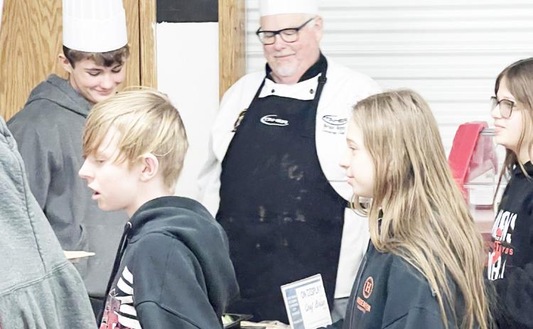 Chef Brian Visits Pawnee City Public School