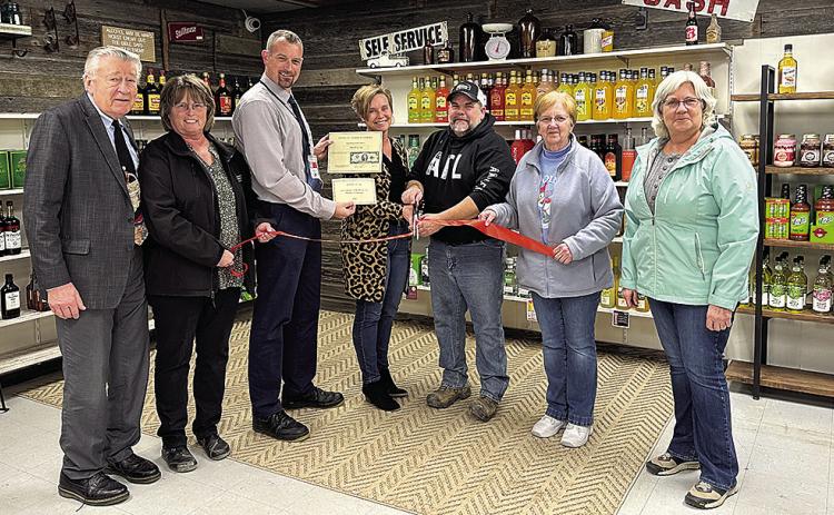 Pictured L to R: Joe Stehlik, Nanette Smith, Brian Rottinghaus, Angie Hunt, Jamie Kramer, Lola Seitz, Gail Howard
