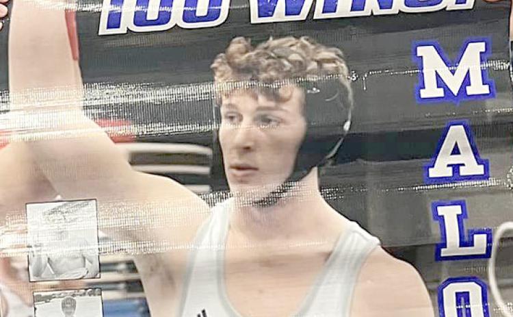 Maloley claims 100th career wrestling win