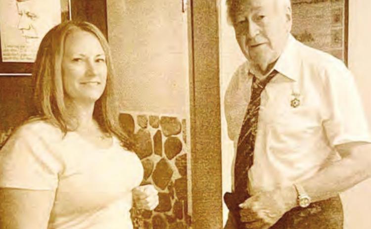 Joe Stehlik Pictured with his daughter Jennifer Stehlik Ladman