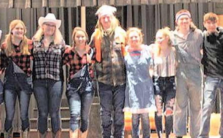 Cast photo( from left to right: Aaliyah King, Leah Christen, Emma decoding, Jaszmyne Charles, Kelsay Bledsaw, Jon Janssen, Cas Carel, Masyn Arena, Hayden Christen, Kienen Creek, Charidise Minzel, and Rhiannon Harms